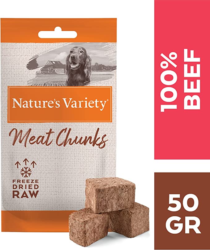 Miscota Nature's Variety Bocados de Carne de Ternera Liofilizados para Perros Nuovi prodotti