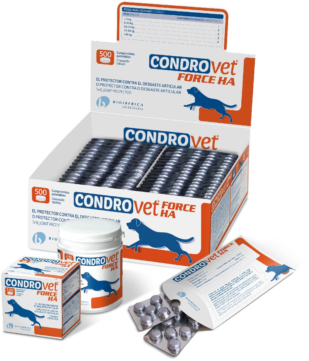 Miscota Bioiberica Chondrovet Force HA Condroprotettore articolare Soddisfazione Garantita