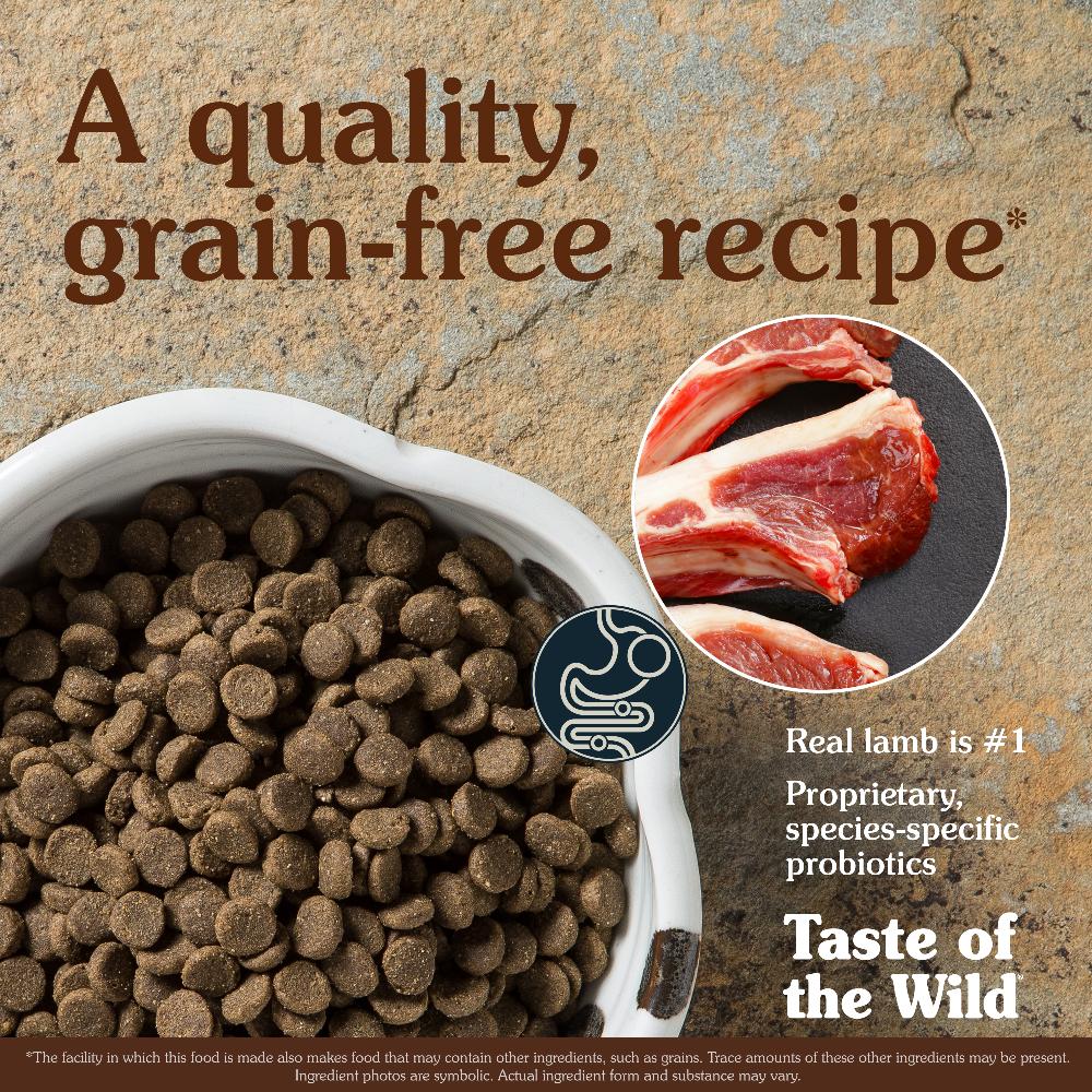 Miscota Taste of the Wild Sierra Mountain Arrosto di Agnello per Cani Offerte esclusive