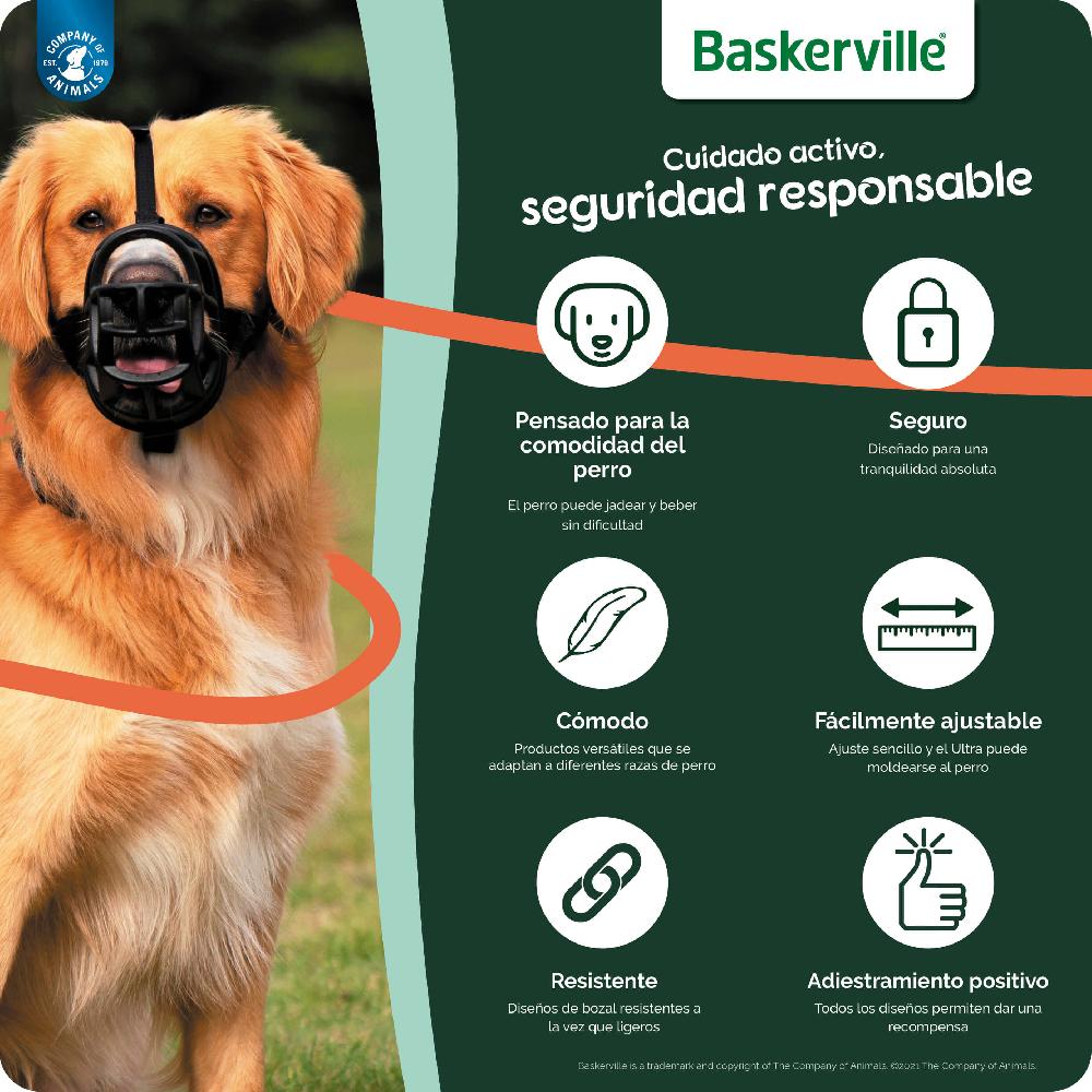 Miscota Company Of Animals Baskerville Ultra Muzzle Offerte speciali