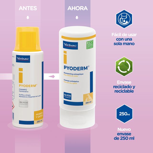 Miscota Virbac Clearium Shampoo Antisettico per Cani Rilascio limitato