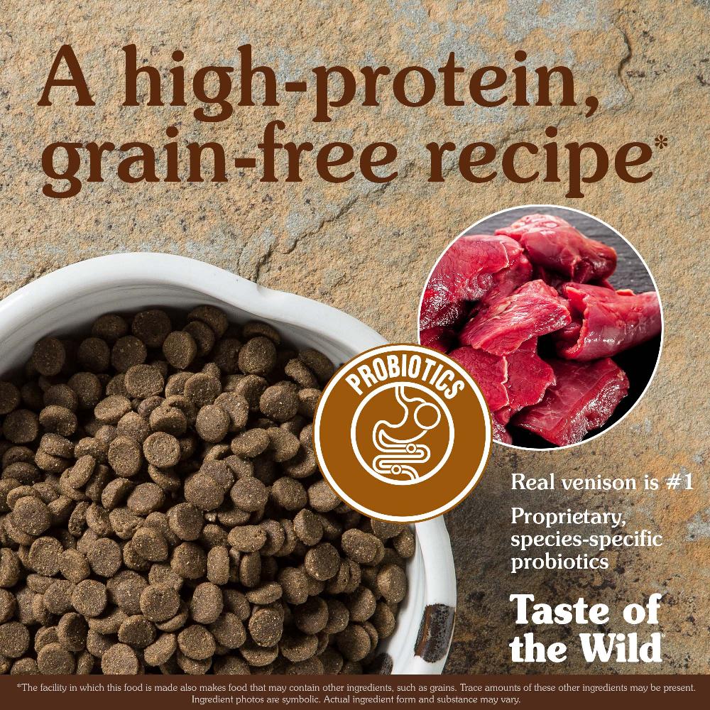 Miscota Taste of the Wild Pine Forest Cibo per Cani con Cervo e Legumi Fino al 65% di sconto