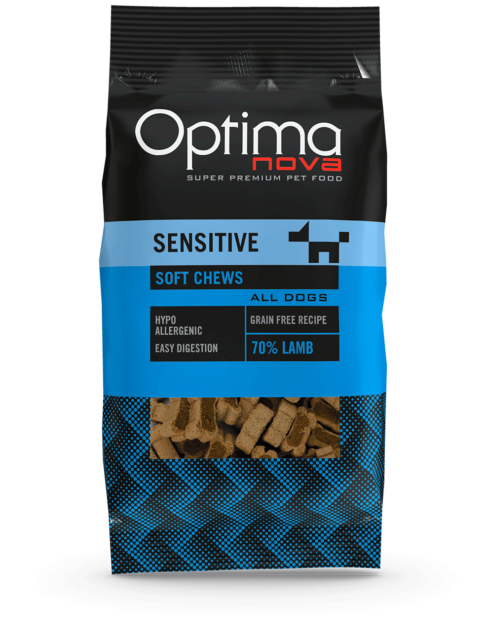Miscota Optimanova Sensitive Soft Chews Agnello Soddisfazione Garantita