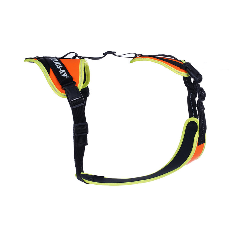 Miscota Julius K9 Pettorina Mantrailing arancione e neon per cani Prezzo Ridotto