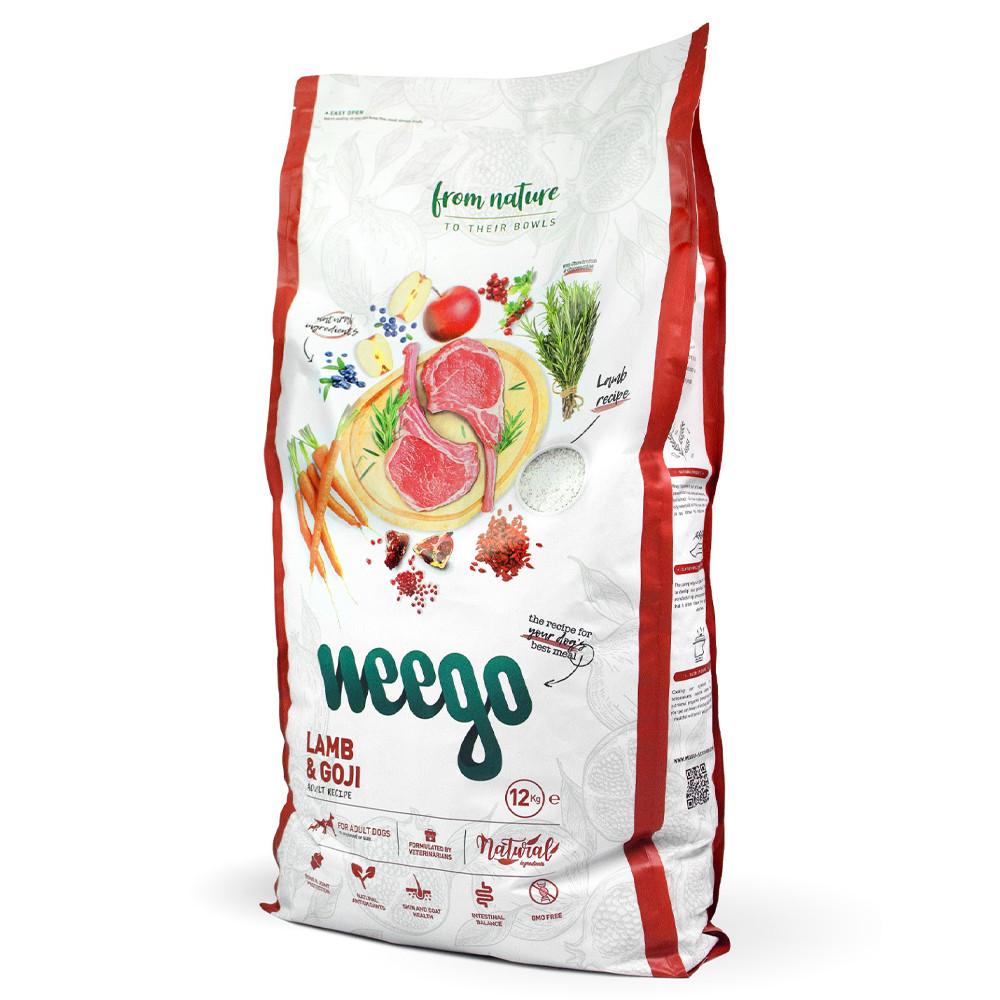 Miscota Weego Cibo per cani a base di agnello e goji Novità