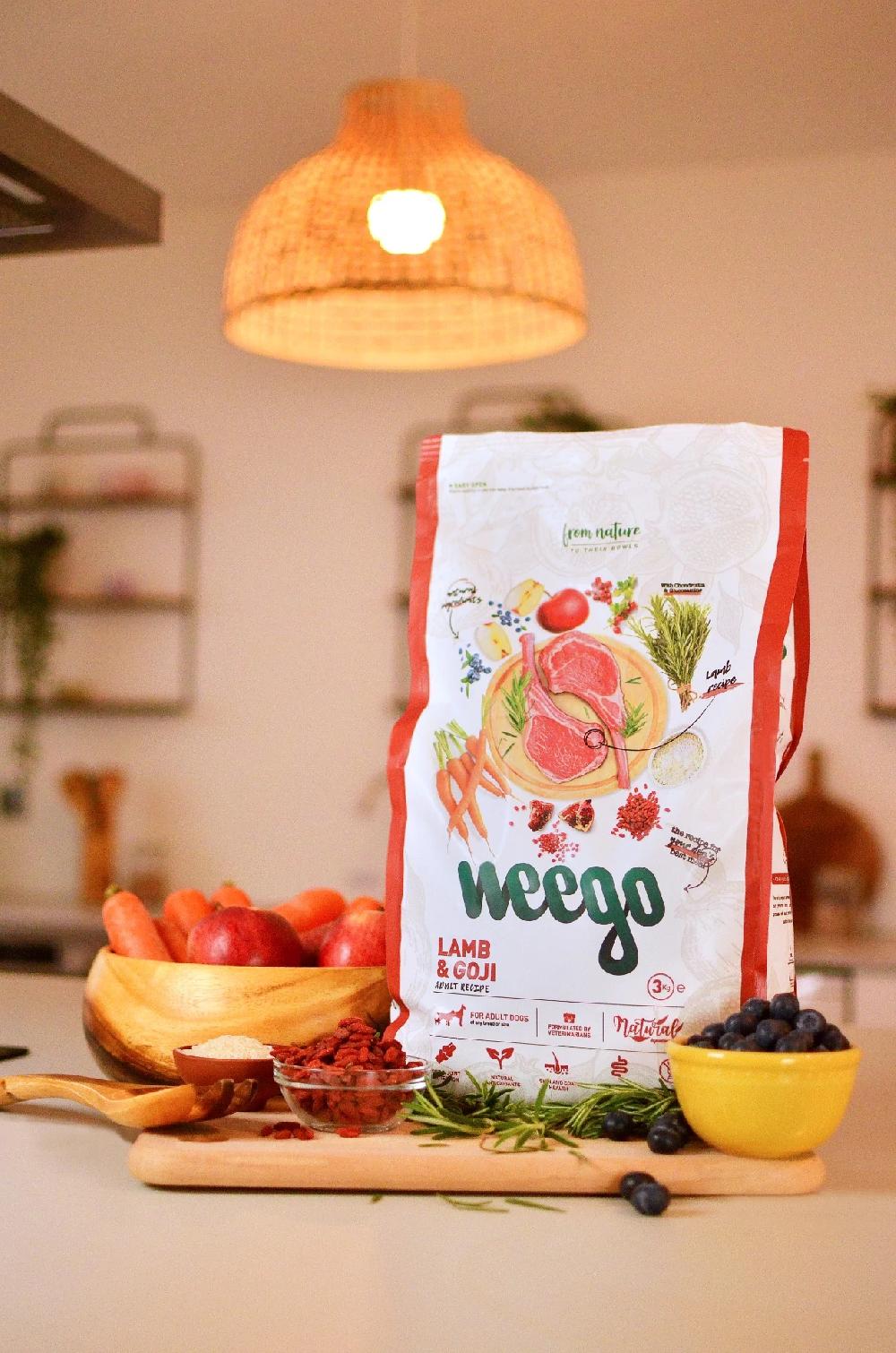 Miscota Weego Cibo per cani a base di agnello e goji Novità