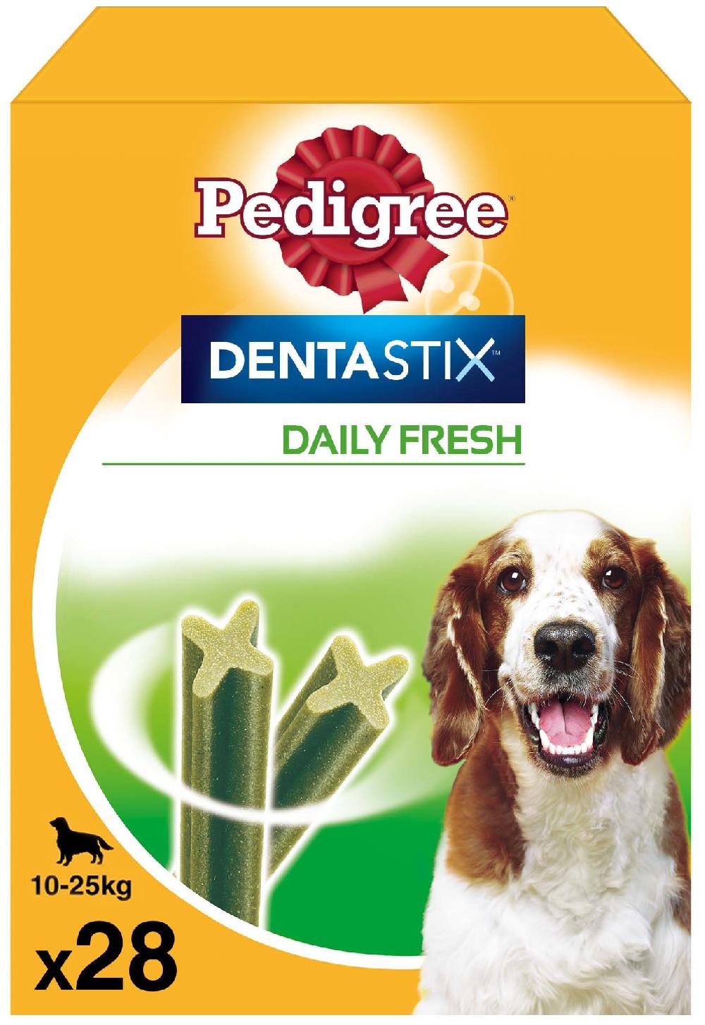 Miscota Pedigree Dentastix Fresh Snack Igiene orale e alito di cani di taglia media Hotsell