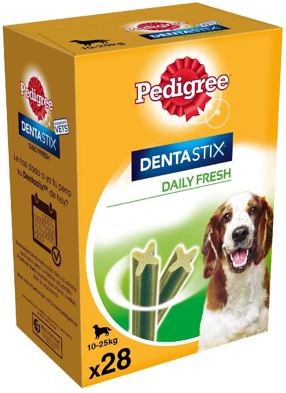 Miscota Pedigree Dentastix Fresh Snack Igiene orale e alito di cani di taglia media Hotsell