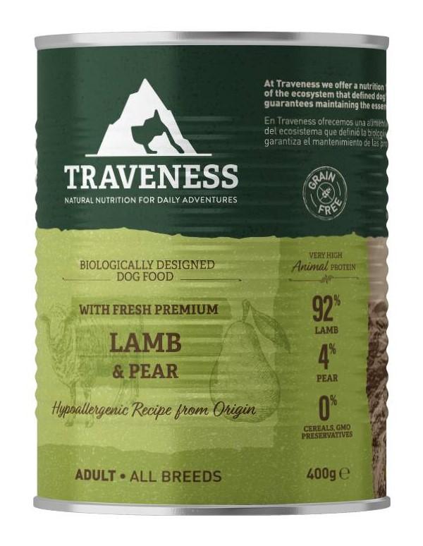 Miscota Traveness Agnello con pera cibo umido per cani In Saldo