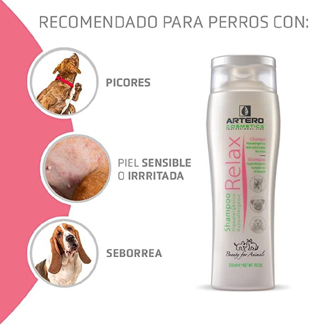 Miscota Artero Shampoo Relax Ipoallergenico per Cani e Gatti Enormi risparmi