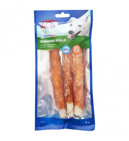Miscota Trixie Denta Fun Rotolino Masticabile Pollo 17 cm Super sconto