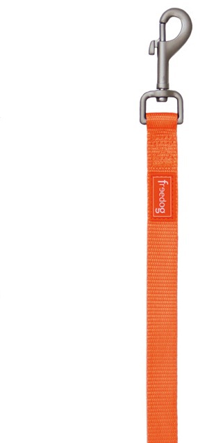 Miscota Freedog Guinzaglio in nylon neon fluo arancione Officina