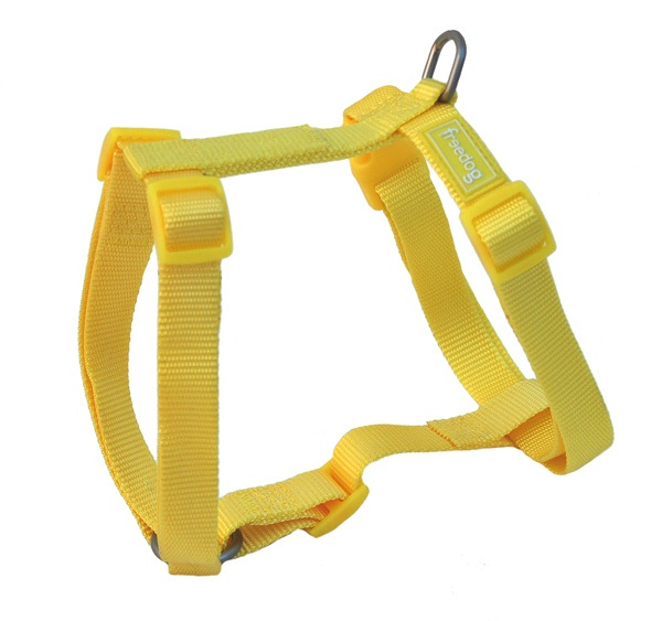 Miscota Freedog Arnés Nylon Basic Amarillo Qualità