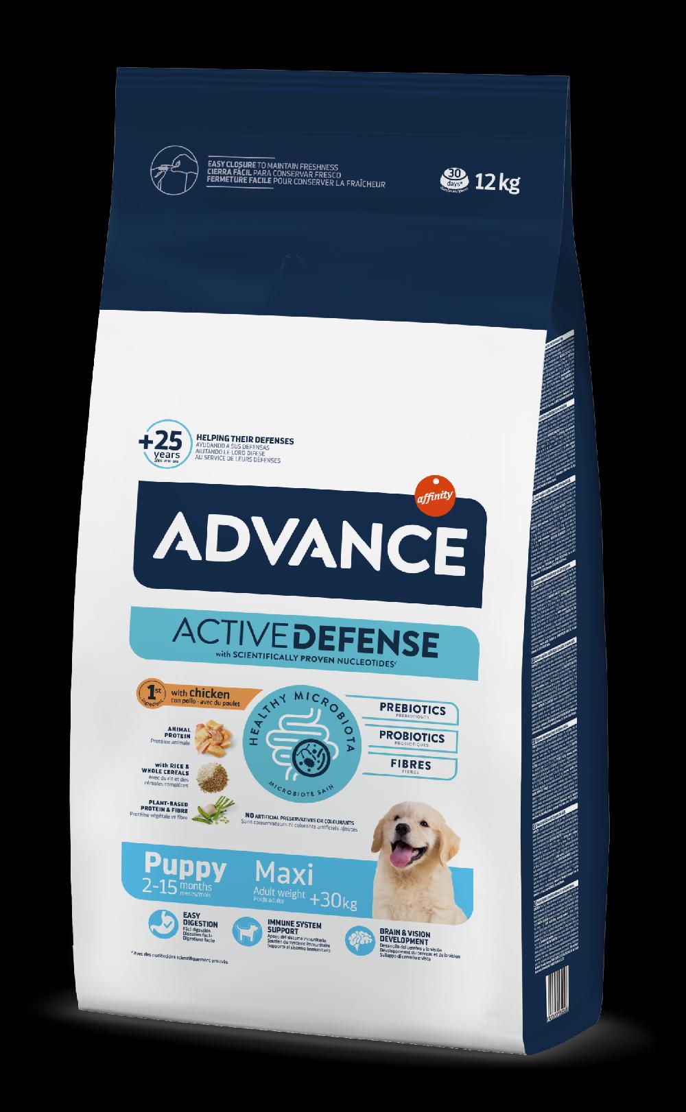 Miscota Advance Cibo Secco Maxi Puppe di Pollo e Riso Nuova