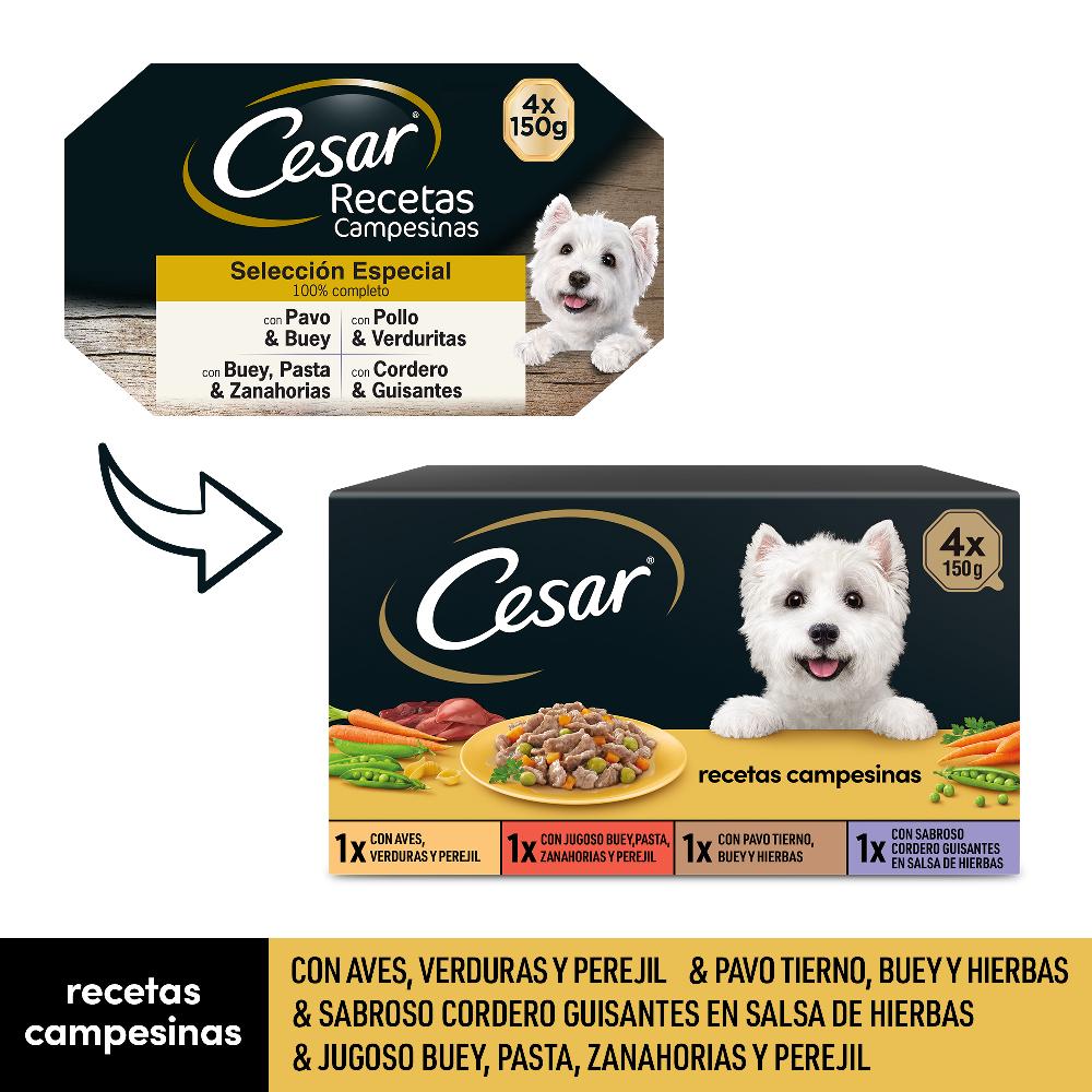 Miscota Cesar Cibo umido per cani Selezione Country Ricette in salsa multipack Offerte speciali
