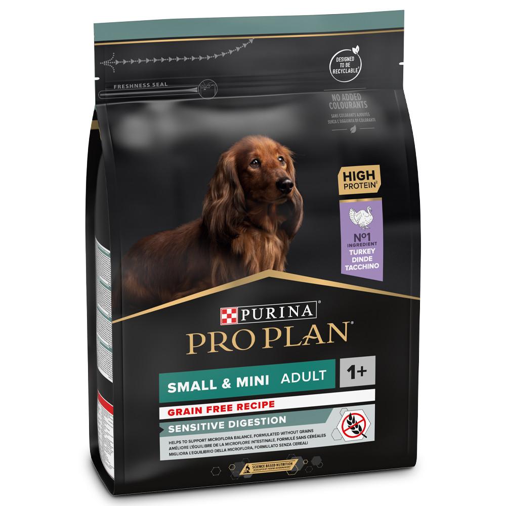 Miscota Purina Pro Plan Optidigest Grain Free Adulti Tacchino Small/Mini