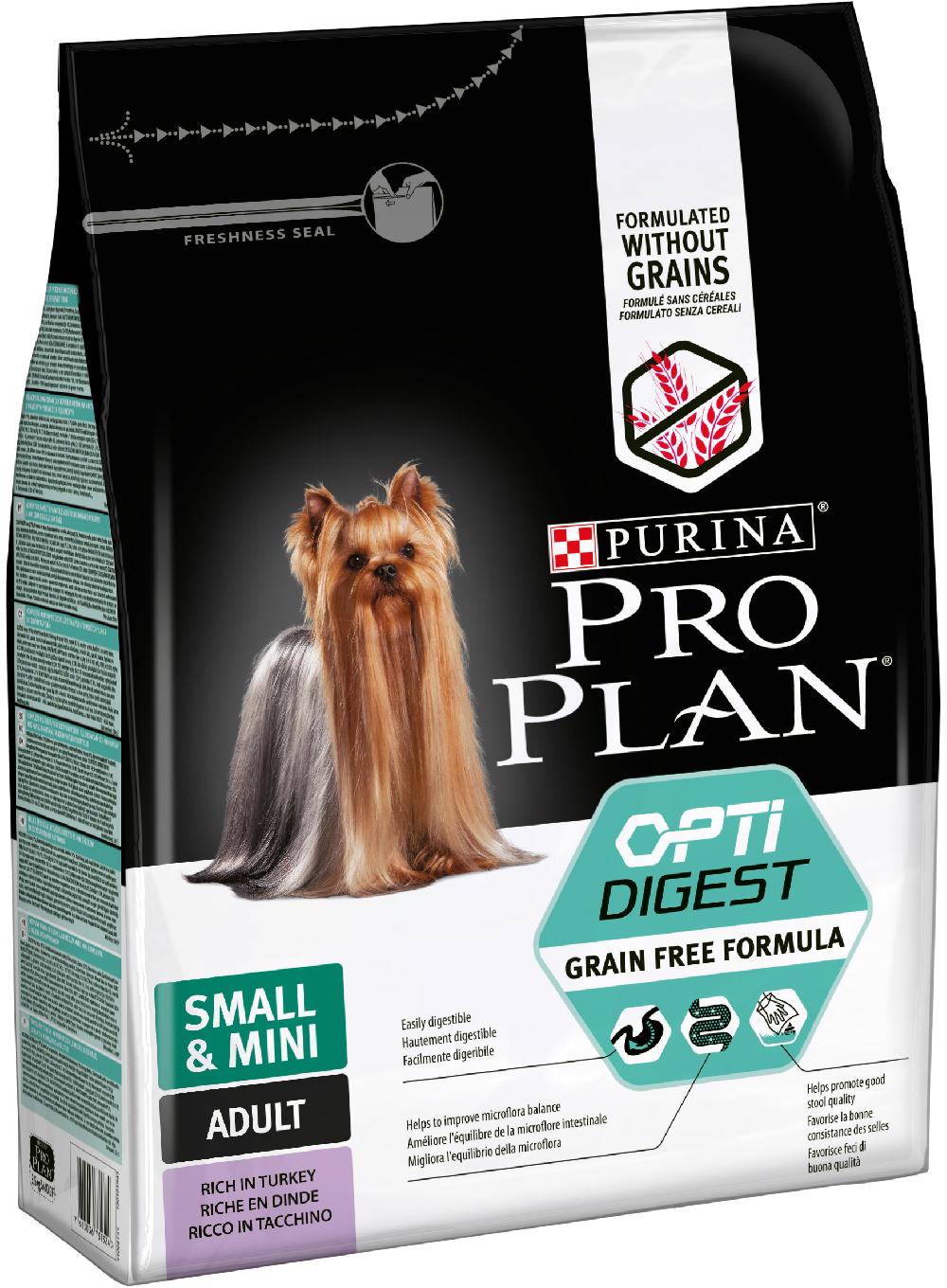 Miscota Purina Pro Plan Optidigest Grain Free Adulti Tacchino Small/Mini Negozio online di fabbrica