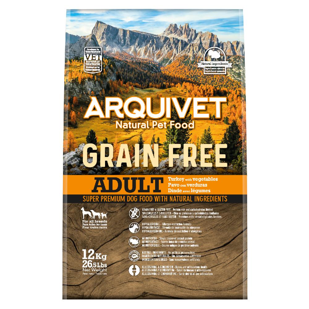 Miscota Arquivet Cibo Secco per Cani Grain Free Adult Tacchino Offerta speciale