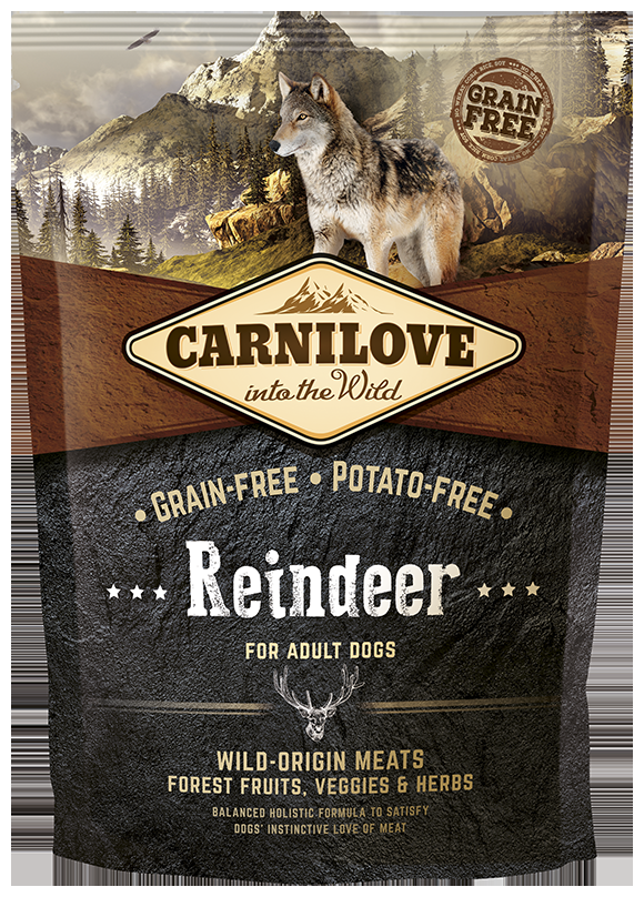 Miscota Carnilove Cibo Secco Natural Adult Reno per Cani Online Outlet