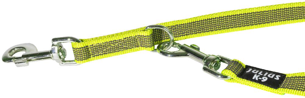Miscota Julius K9 Guinzaglio d'addestramento con adesivi giallo neon Pezzi Unici