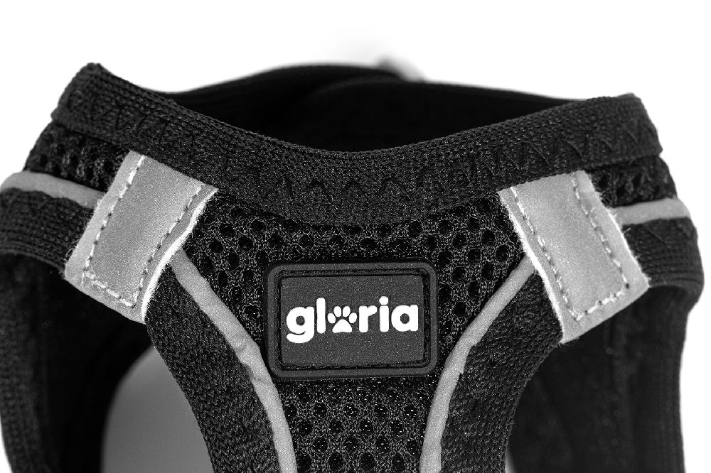 Miscota Gloria Pets Pettorina/vestito nero Air Mesh Trek Star per cani Negozi Online