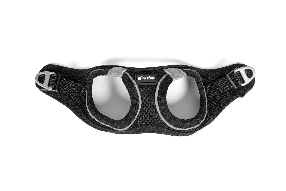 Miscota Gloria Pets Pettorina/vestito nero Air Mesh Trek Star per cani Negozi Online