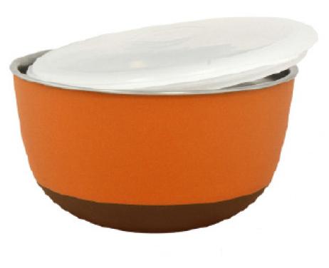 Miscota Duvo Plus Alimentatore per cani in acciaio inossidabile con coperchio arancione Nuova
