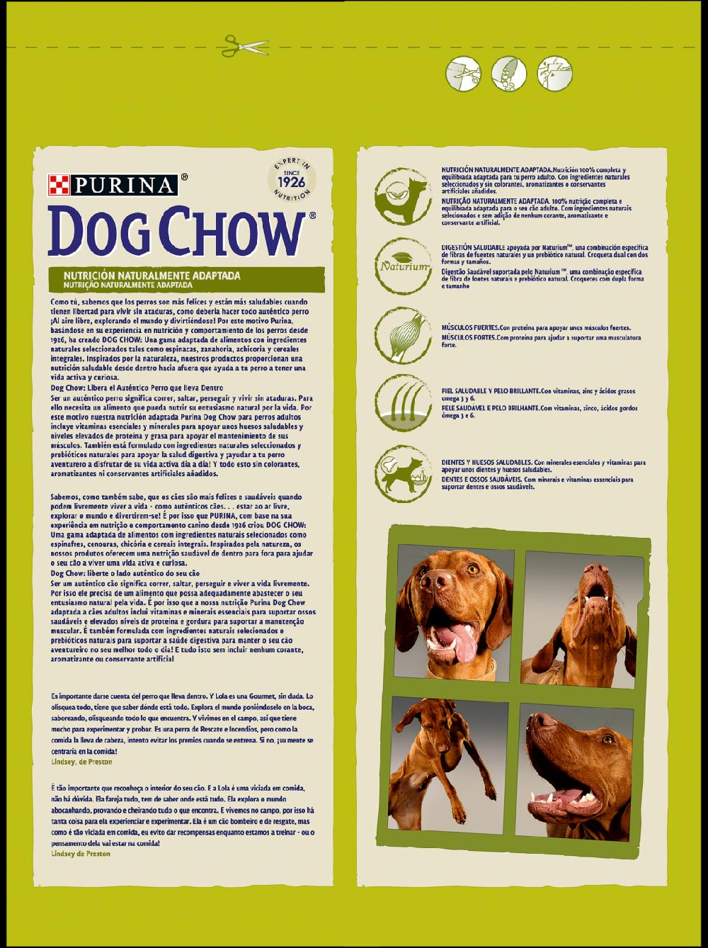 Miscota Dog Chow I Adult Agnello Fornitura limitata