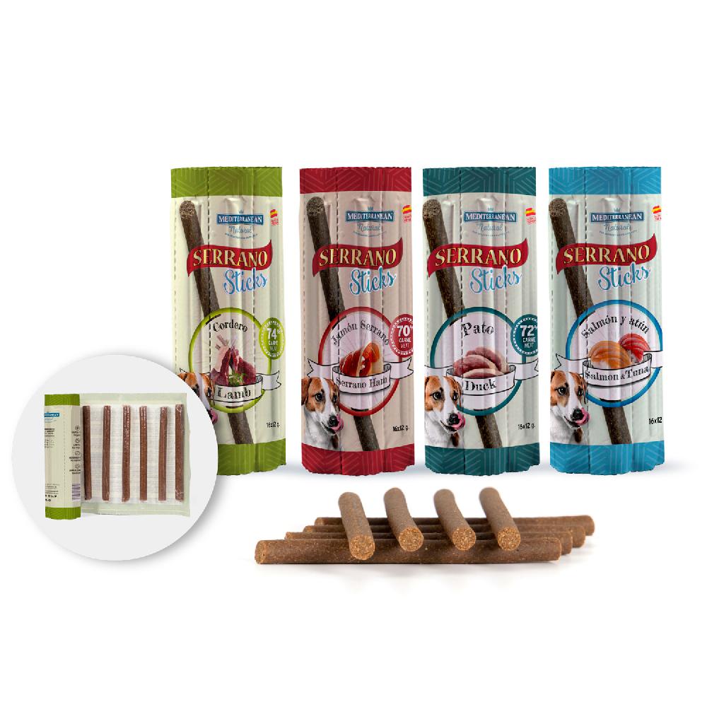 Miscota Mediterranean Natural Serrano Serrano Sticks Serrano Offerta Pasqua