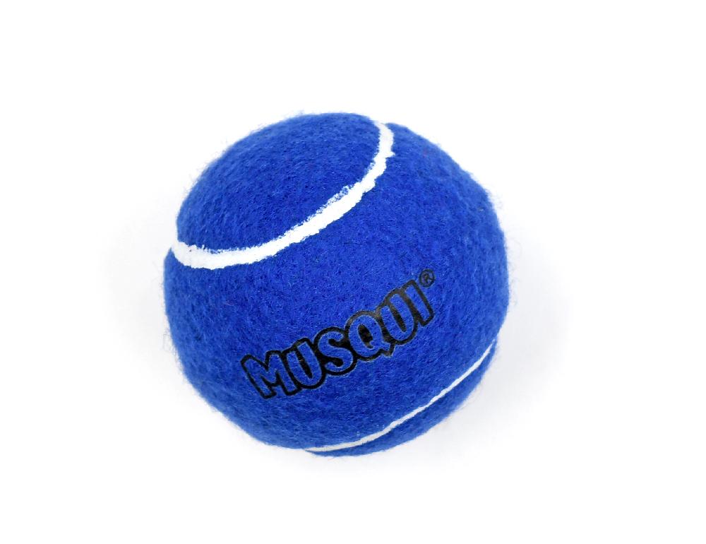 Miscota Musqui Pallina da tennis blu per cani