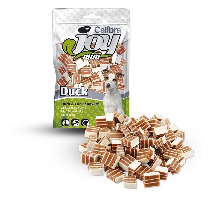 Miscota Calibra Joy Mini snack sandwich con anatra e merluzzo Nuovi prodotti