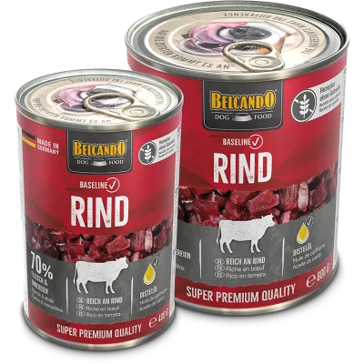 Miscota Belcando Comida Húmeda Baseline de Ternera para Perros