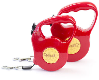 Miscota Miscota Guinzaglio Estensibile Rosso Spedizione Gratuita
