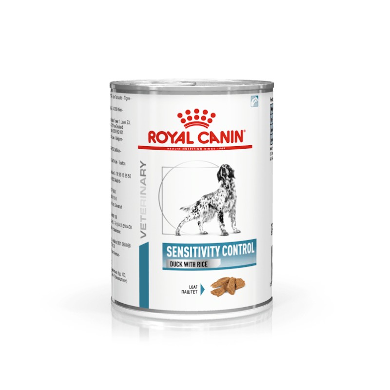 Royal Canin V-Diet Sensitivity Control Anatra e Riso Umido per Cani Novità