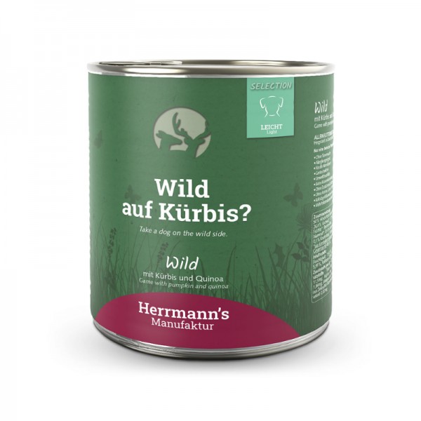 Herrmann's Selection Light Cervo con Zucca e Quinoa per Cani Negozio