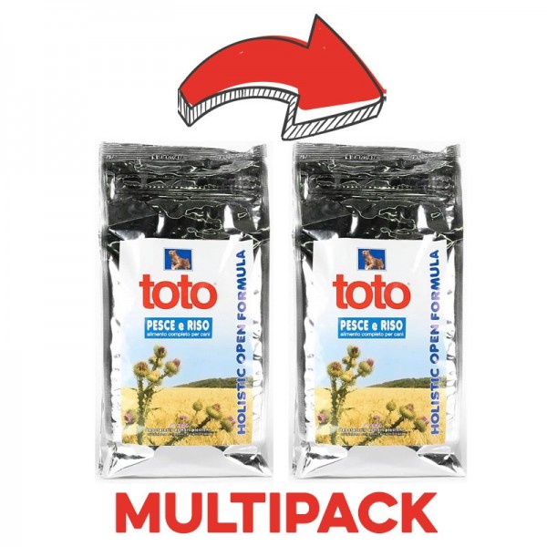 Toto Holistic Cane al Pesce Riso e Kamut Latest stili
