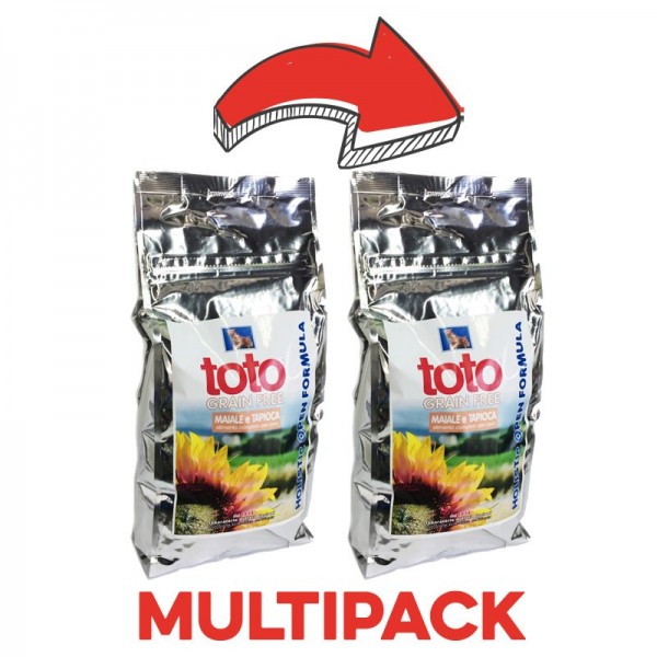 Toto Holistic Grain Free Maiale e Tapioca per Cani Sottocosto