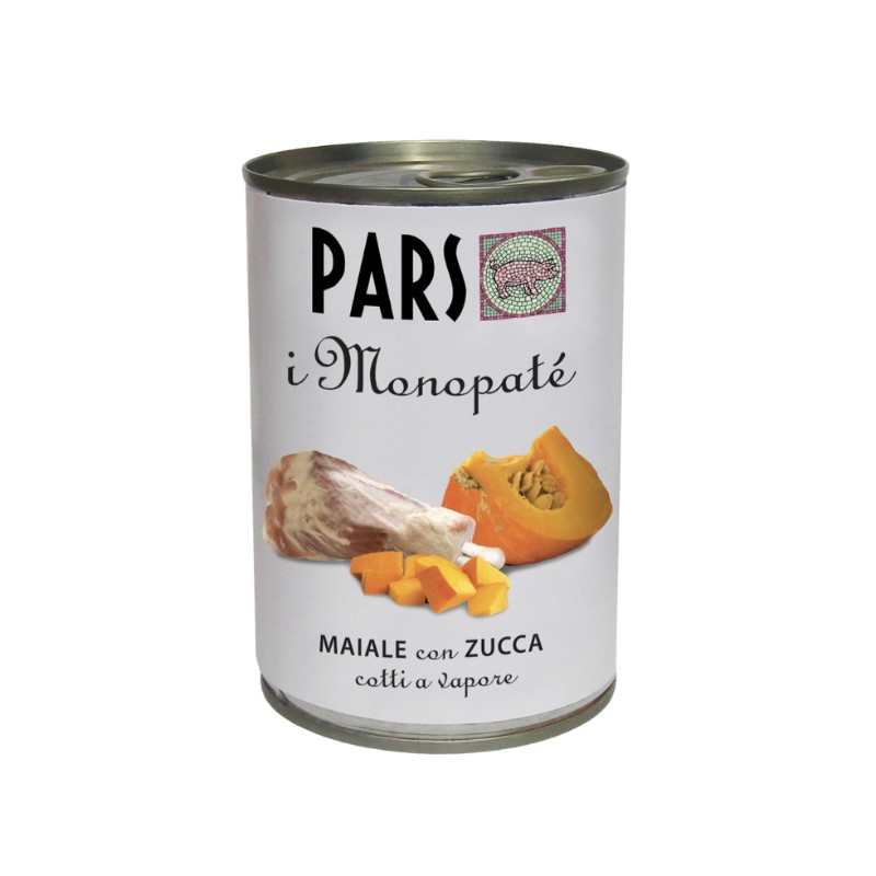 Pars Monopaté Maiale e Zucca per Cani e Gatti Vendita Calda