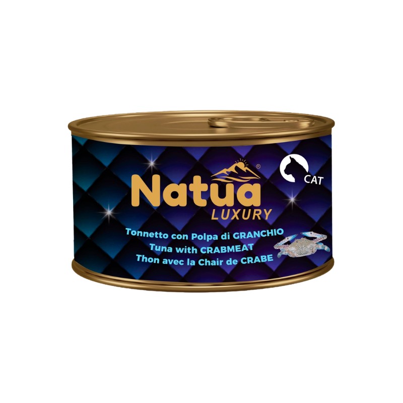Natua Luxury Jelly Tonno con Granchio per Gatti In Linea