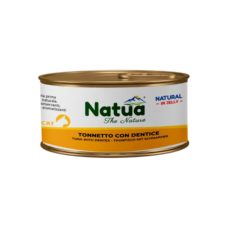 Natua Natural Jelly Tonno con Dentice per Gatti Pezzi Unici