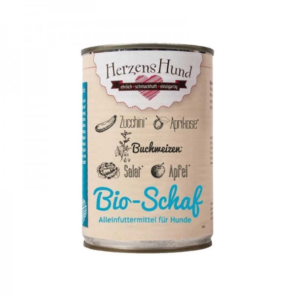 Herzens Hund Pecora Biologica con Verdure Bio Umido per Cani Offerta