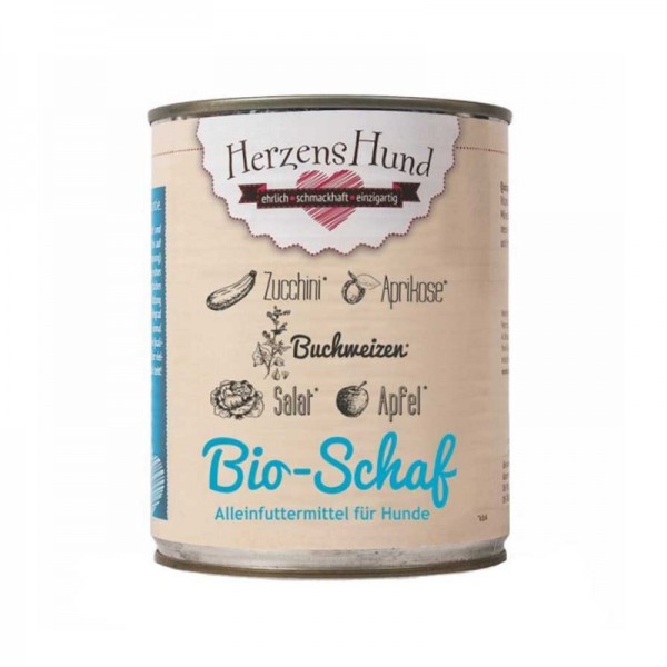 Herzens Hund Pecora Biologica con Verdure Bio Umido per Cani Offerta