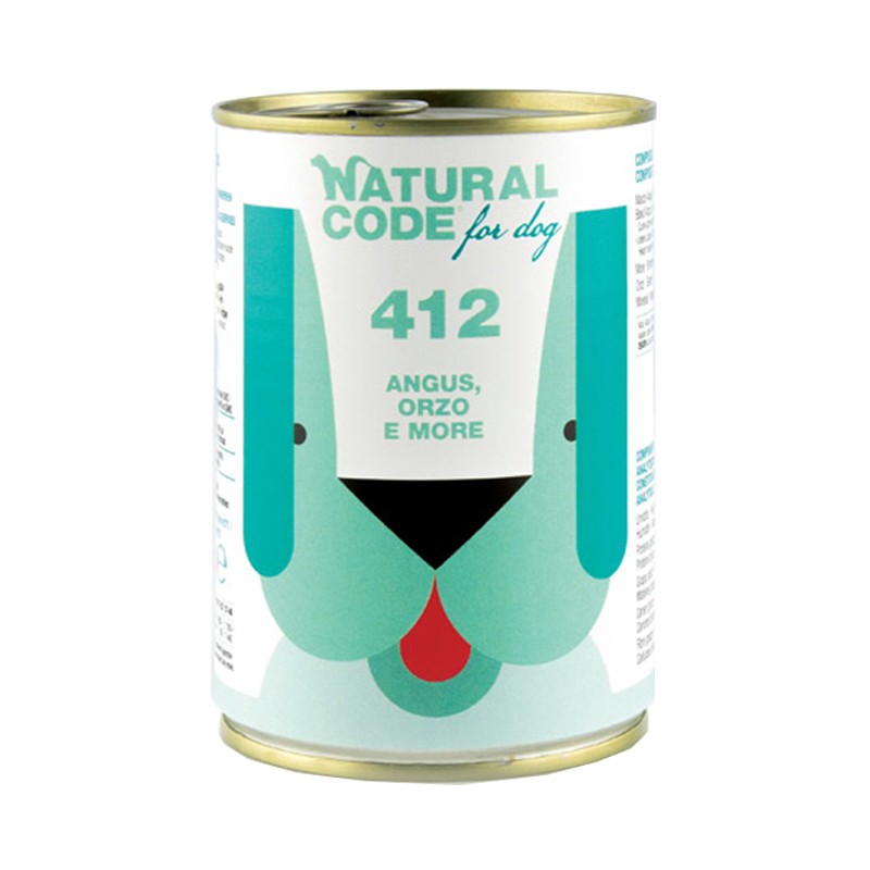 Natural Code Angus Orzo e More per Cani