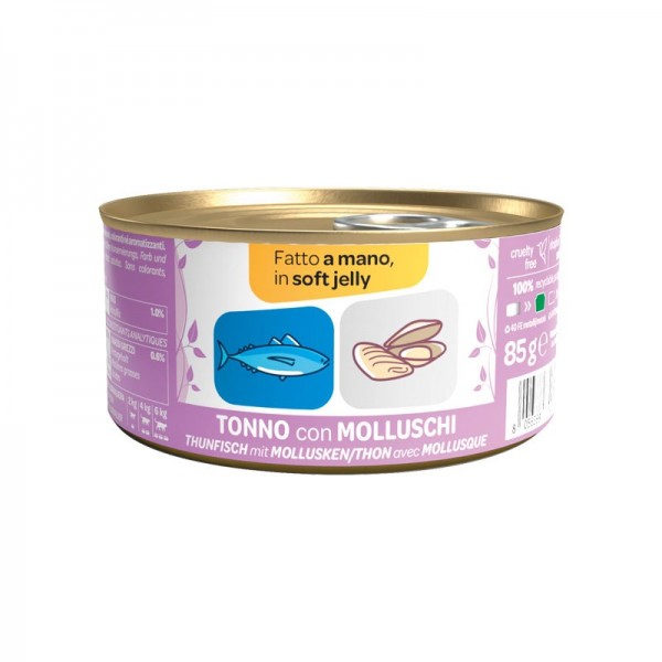 WeNature Tonno con Molluschi Soft Jelly Umido per Gatti Vendita Economica