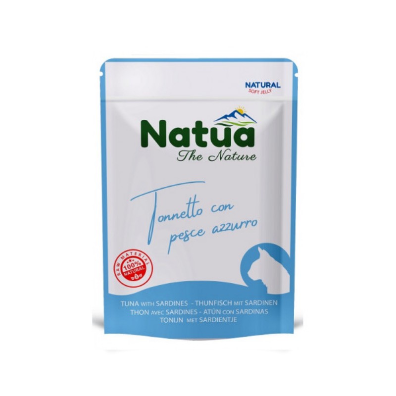 Natua Buste Tonnetto e Pesce Azzurro per Gatti