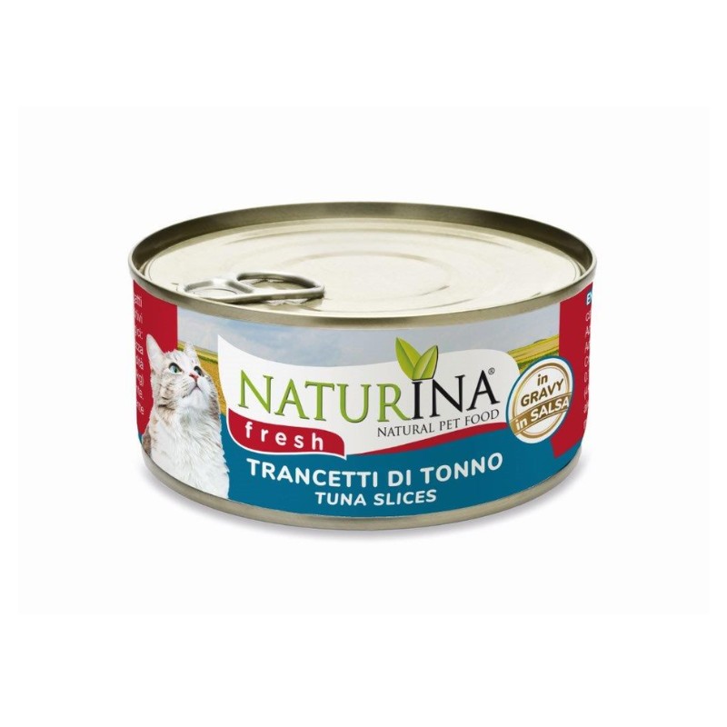 Naturina Fresh Trancetti di Tonno in salsa per Gatti