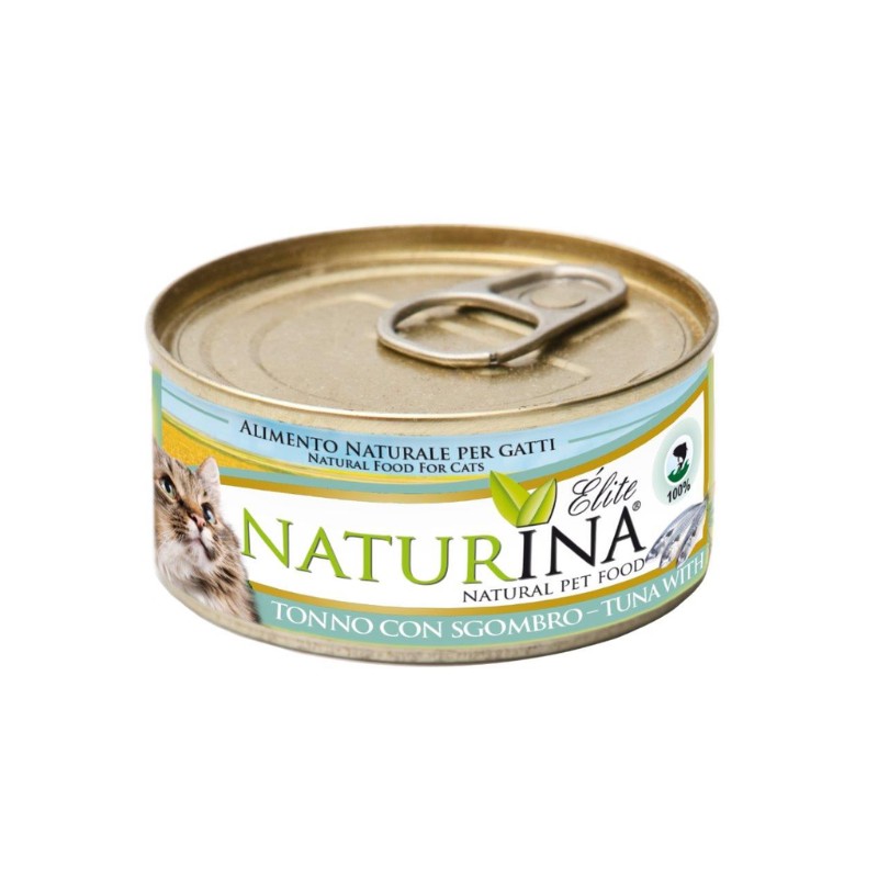 Naturina Elite Tonno con Sgombro per Gatti