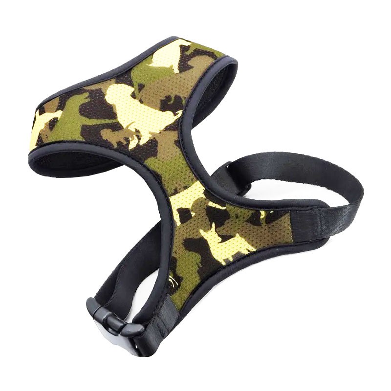 Morso Pettorina Air Mesh Full Metal Dog Verde Camouflage