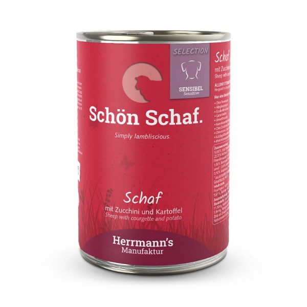 Herrmann's Selection Pecora con Zucchine e Patate per Cani Outlet