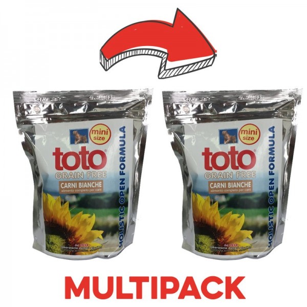 Toto Holistic Grain Free Mini Carni Bianche per Cani Qualità Garantita